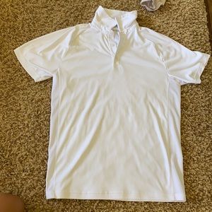 White collared shirt